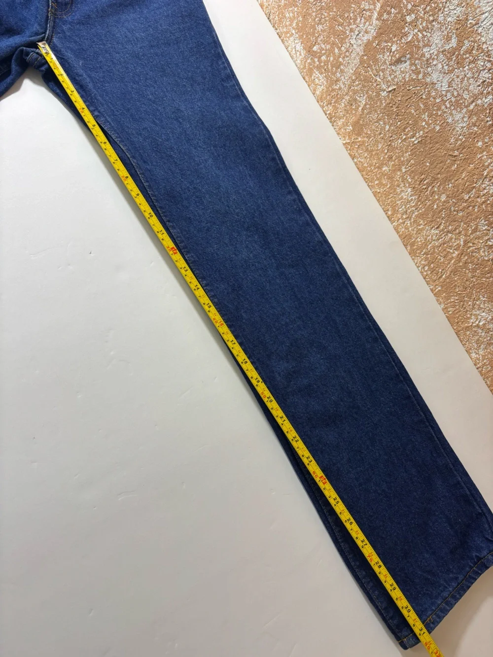 Vintage Levi's Orange Tab 80's 506 Straight Leg USA Men’s Jeans Indigo Sz 30x32